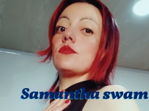 Samantha_swam